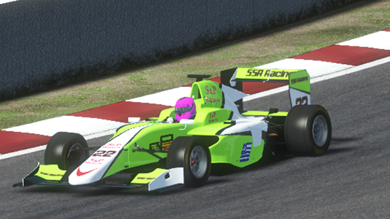 SSA Racing-Σπύρος Μποζινάκης GP3 car