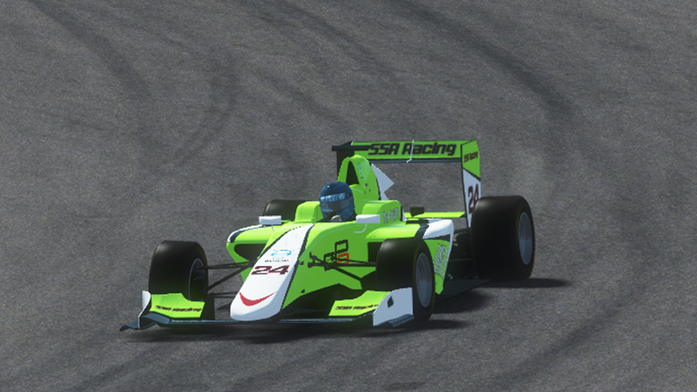 SSA Racing-Αντώνης Δαγκαλίδης GP3 car