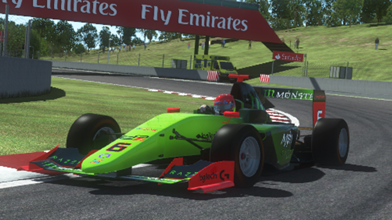 Monster Energy RT-Θάνος Κελεμπέκας GP3 car