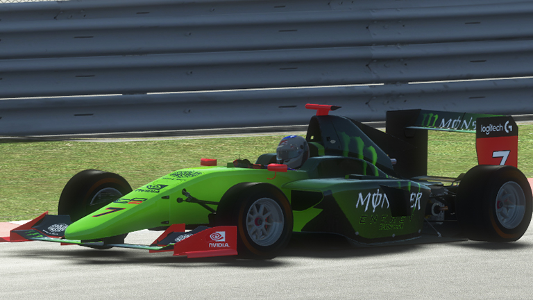 Monster Energy RT-Μάνος Μουτζουγιάννης GP3 car