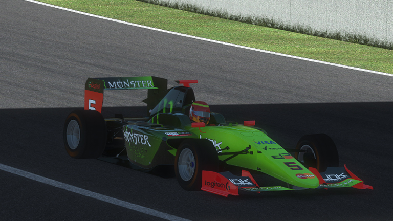 Monster Energy RT-Αριστομένης Πανόπουλος GP3 car