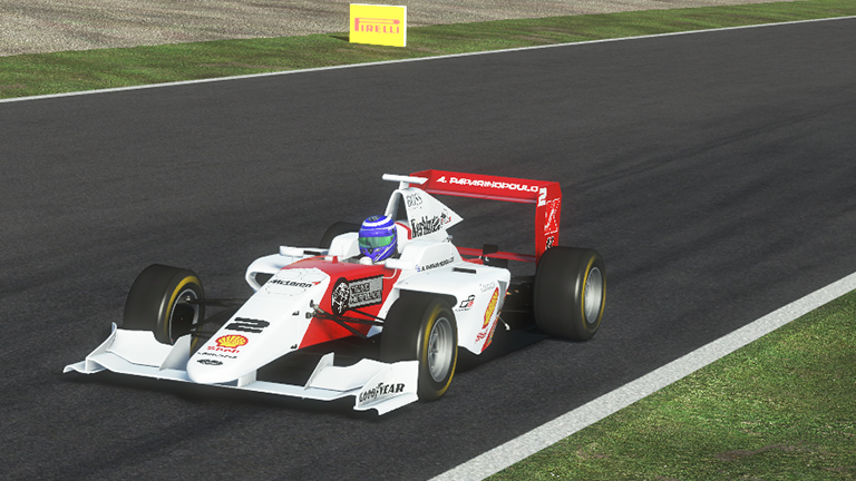 Kerbinators-Αντώνης Παπαρινόπουλος GP3 car